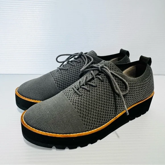Eileen Fisher Eddy Gray Recycled Stretch Knit Platform
Oxford Size 9 - Picture 2 of 14